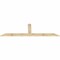 Ekena Millwork Portland Rough Sawn Timber Gable Bracket, Douglas Fir, 108"W x 31 1/2"H x 2"D x 6"F, 7/12 Pitch GBW108X31X0206POR00RDF - alternate 2